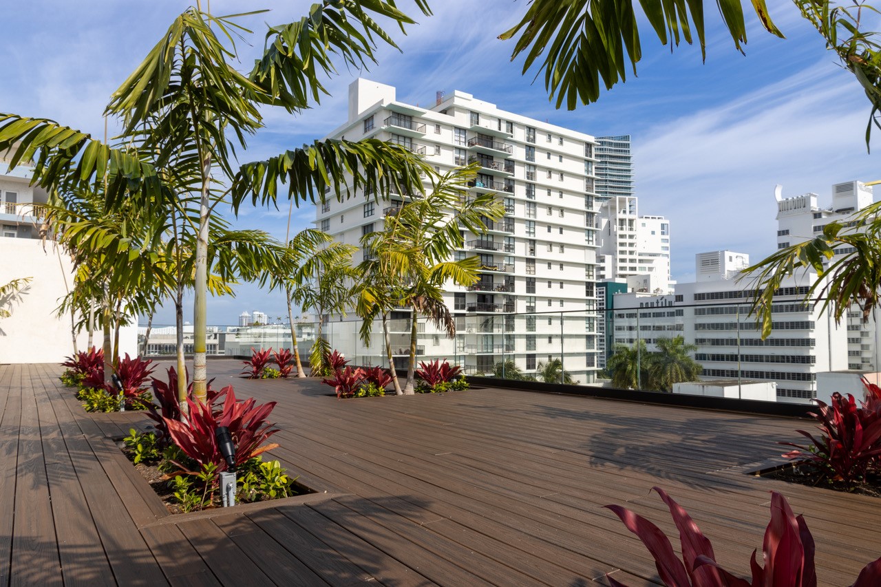 Terraza en el rooftop